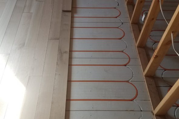 Hardwood floors & Radiant heating systems