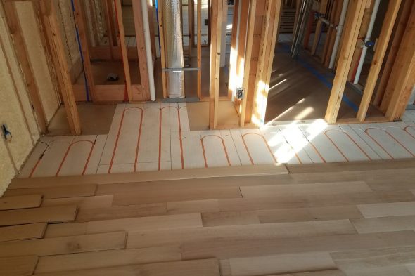 Hardwood floors & Radiant heating systems